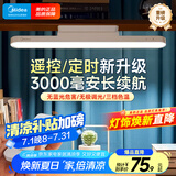 美的（Midea）LED遥控台灯学习专用书桌磁吸灯酷毙灯宿舍床头吸附家用充电灯