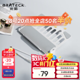 Brateck北弧 显示器支架 电脑配件 笔记本支架 笔记本托盘18英寸 APE40流光白（NBH-9E）