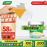 三棵树漆（SKSHU）墙面修补膏补墙膏 家用腻子膏防水防霉墙面修复遮盖裂缝修补神器 【净味高遮盖】 2.5kg*1件