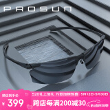保圣(prosun)男女太阳镜高清偏光驾驶镜骑行铝镁运动眼镜PS9009 模特款D19 镜框亮黑/镜片黑水银