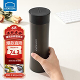 乐扣乐扣（LOCK&LOCK）掌心杯商务杯400ML保温杯水杯子茶杯 LHC4028B黑色 400ML
