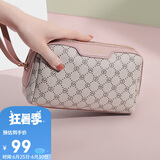 高尔夫（GOLF）手拿包女士包包大容量手抓包印花长款零钱包卡包女多功能手机包