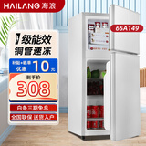 海浪小冰箱特价家用小型出租房宿舍双门省电冷冻冷藏一级能效节能迷你电冰箱 65L一级节能/铜管制冷/静音速冷