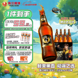 珠江啤酒（PEARL RIVER）9度 珠江97纯生啤酒 528ml*12瓶 整箱装