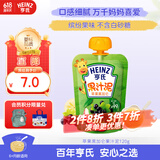 亨氏（Heinz）苹果黑加仑水果泥120g婴儿辅食宝宝辅食营养果汁泥6月+