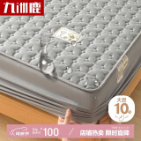 九洲鹿防水床笠隔尿可水洗夹棉床笠罩秋冬季1.8米床垫套罩保护套床套