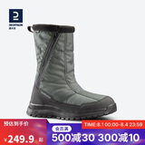 迪卡侬SH100男士雪地靴加厚保暖防水防滑登山徒步棉靴-2951963