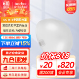 神牛（Godox） 圆灯头AK-R1附件外拍灯圆形机顶灯灯头光效附件挡板色片蜂巢束光筒 半圆柔光罩