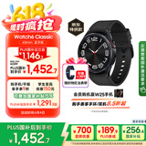 三星 Samsung【国家补贴】Watch6 Classic 蓝牙智能手表/运动手表/电话手表 43mm 宇夜黑 男女表