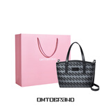 OMTO黑松露托特包女25年大容量单肩包上班通勤手提包电脑包女生日礼物 松露黑【mini号】可装五折伞