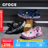 crocs卡骆驰贝雅卡骆班|205089 深蓝/辣椒红-4CC 45(290mm) 