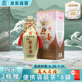 迎春酒 廊坊特产 双耳老迎春 酱香型白酒 55度500ml 单瓶装 送礼