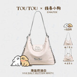 toutou2025新款线条小狗大容量托特包双肩一包多用单肩包生日圣诞礼物