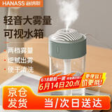 海纳斯（HANASS）加湿器 迷你小型家用卧室上加水空气加湿伴侣轻音 办公室桌面加湿器 H1