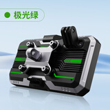 大驰精灵GALLOP SPRITE摩托车导航记录仪超高清前后摄像防抖防水无线投屏D8Pro 极光绿 