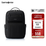 新秀丽（Samsonite）电脑包双肩包商务背包笔记本包休闲都市36B*09019 黑色 16英寸 