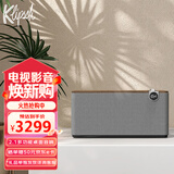 杰士（Klipsch）The Three Plus2.1发烧HiFi蓝牙5.3音响音箱 多台串联app控制直连唱机 Plus系列 晚秋胡桃木色