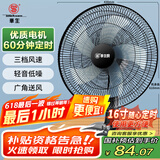 华生（Wahson）电风扇/台扇/低音风扇/16吋大风量家用办公电扇交流定频风扇 WS-A1603