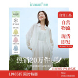 茵曼莱赛尔天丝女装轻薄衬衫2025夏季新品衬衣上衣 新升级-象牙白 M