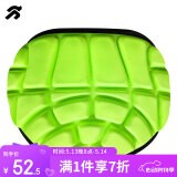 统步轮滑护具儿童防摔裤溜冰护臀裤保护滑雪滑板滑冰护臀垫 荧光绿