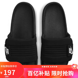 耐克NIKE休闲鞋男一字拖OFFCOURT ADJUST拖鞋外穿DQ9624-001黑42.5
