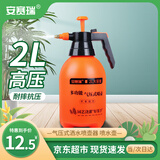 安赛瑞 喷壶浇花水壶喷雾器喷水壶气压式洒水喷壶器 2L 5J01043