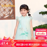 巴拉巴拉女童连衣裙宝宝童装夏季儿童裙子国风旗袍网纱裙208224111023