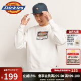 dickies连帽衫 休闲时尚款 男女情侣款卫衣连帽衫 休闲上衣11031 白色 L