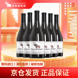 智象混酿干红葡萄酒750ml*6整箱装 智利进口红酒 