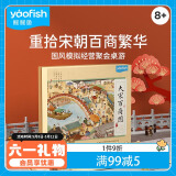 鳐鳐鱼（yaofish）桌游亲子家庭棋生日男女孩中小学生儿童节礼物聚会玩具大宋百商图