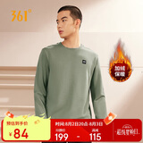 361°卫衣男士秋冬季加绒保暖圆领套头运动休闲外套上衣652344801D-2