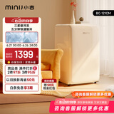 小吉(MINIJ)121L迷你复古小冰箱冷冻冷藏一体单门冰箱小型家用宿舍节能低噪客厅冰箱 奶酪白121L冷藏一体