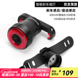 洛克兄弟（ROCKBROS）自行车尾灯USB充电骑行安全夜骑车灯警示灯公路山地车尾灯配件 智能感应续航更长 Q5(双支款)