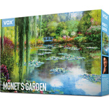 VOX成人拼图1000片 莫奈的花园成年玩具减压高难度拼图VE1000-179
