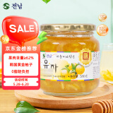 全南蜂蜜柚子茶580g  韩国原装进口果酱VC水果茶 搭配早餐冷热冲饮0脂