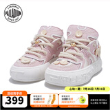 帕拉丁（PALLADIUM）扣子鞋运动休闲鞋情侣款低帮帆布鞋女鞋男鞋子 樱桃粉/白 38