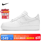 耐克NIKE缓震板鞋男空军一号AIR FORCE 1运动小白鞋CW2288-111白41