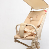 丸丫t2-2口袋车扶手配件跨带挂包置物袋配件小虎子t3/t18通用配件 卡其色扶手+大号护裆带