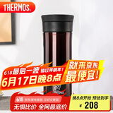膳魔师（THERMOS）保温杯470ml高真空不锈钢办公家用带茶漏水杯CMK-501 CBW