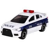 多美（TAKARA TOMY）多美卡仿真合金小汽车模型男玩具CN-04三菱蓝瑟警车巡逻车425717