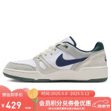 耐克NIKE板鞋男缓震FULL FORCE LO运动鞋FZ3595-100白/灰41