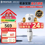滨特尔（pentair）前置过滤器大通量家用全屋自来水管道40μm过滤器9吨/H大流量水驱涡轮+反冲洗刮洗净水器 【高性价比】6T/H大流量B140