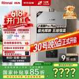 林内（Rinnai）【小蛮腰Pro plus】16升极光灰燃气热水器【家电国家补贴15%】 进口恒温芯 16GD33（JSQ31-GD33）