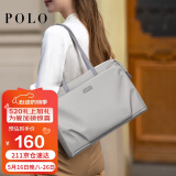 POLO电脑包女士公文包商务大容量520礼物送女朋友通勤14/15英寸手提包
