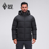 黑冰25新款户外700蓬鸭绒男款加厚防风保暖羽绒服 F8905MJ 黑色 2XL