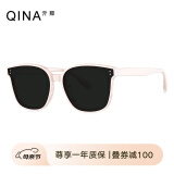 亓那（QINA）眼镜赵露思同款太阳镜男新潮方框墨镜女QN3008A30