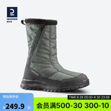 迪卡侬SH100男士雪地靴加厚保暖防水防滑登山徒步棉靴-2951963