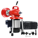 乐喏电动管道疏通机器通下水道疏通器清油污家用清理机80专业型1500W