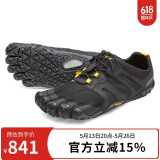 Vibram五指鞋男 户外跑步性能鞋运动越野训练障碍跑步鞋VTRAIL 黑色/黄色 40