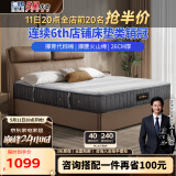 芝华仕（CHEERS）独立弹簧软硬两用席梦思芝华士升级版D026代棕款1.5m